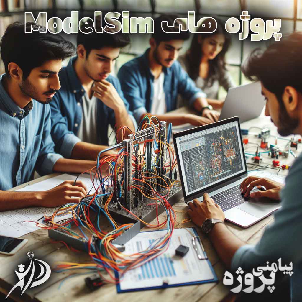 انجام پروژه ModelSim - پیامنی پروژه