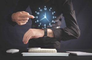 businessman showing clock office business time management 220873 74